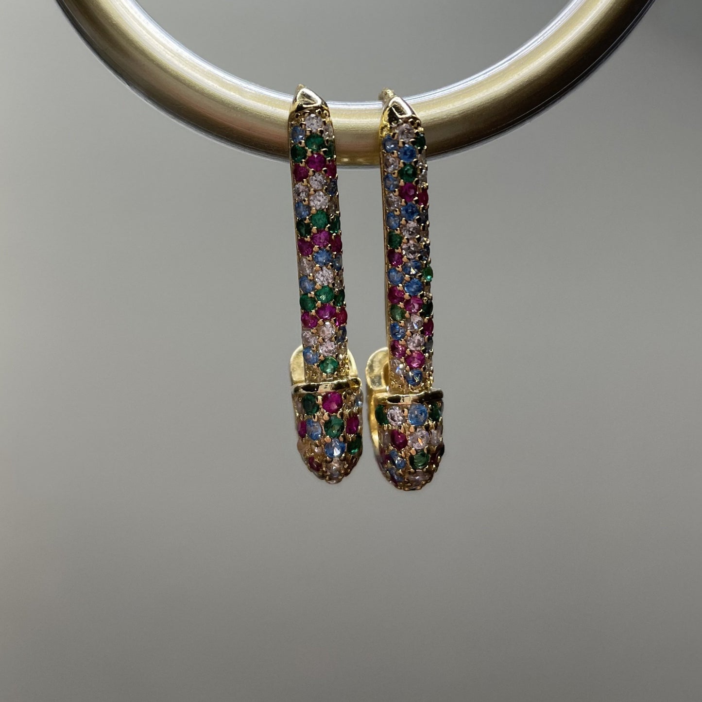 SAFETY PIN EARRINGS