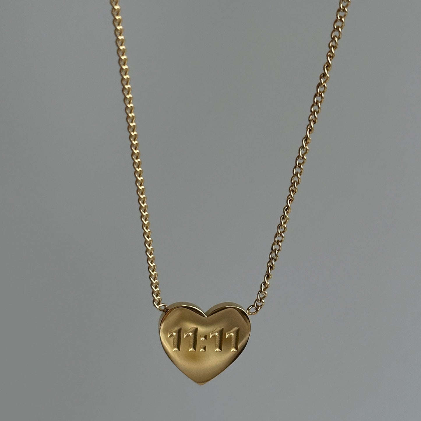 11:11 Heart Necklace