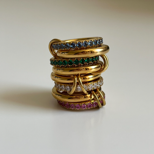 Aura Double Stack Ring