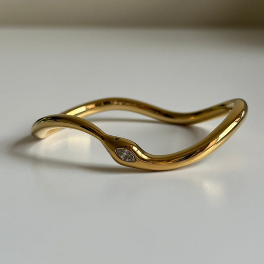 Ocean Wave Bangle