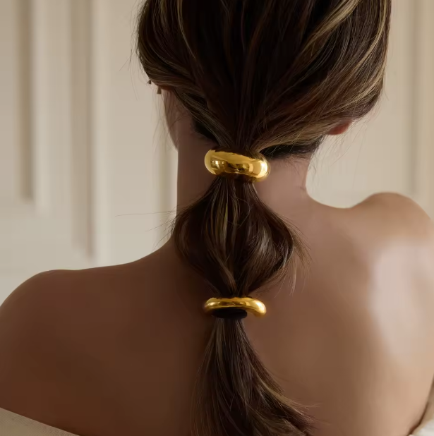 Sophia Gold Hair Tie
