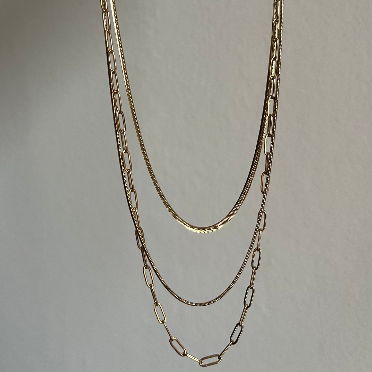 Iris Multi Chain Necklace