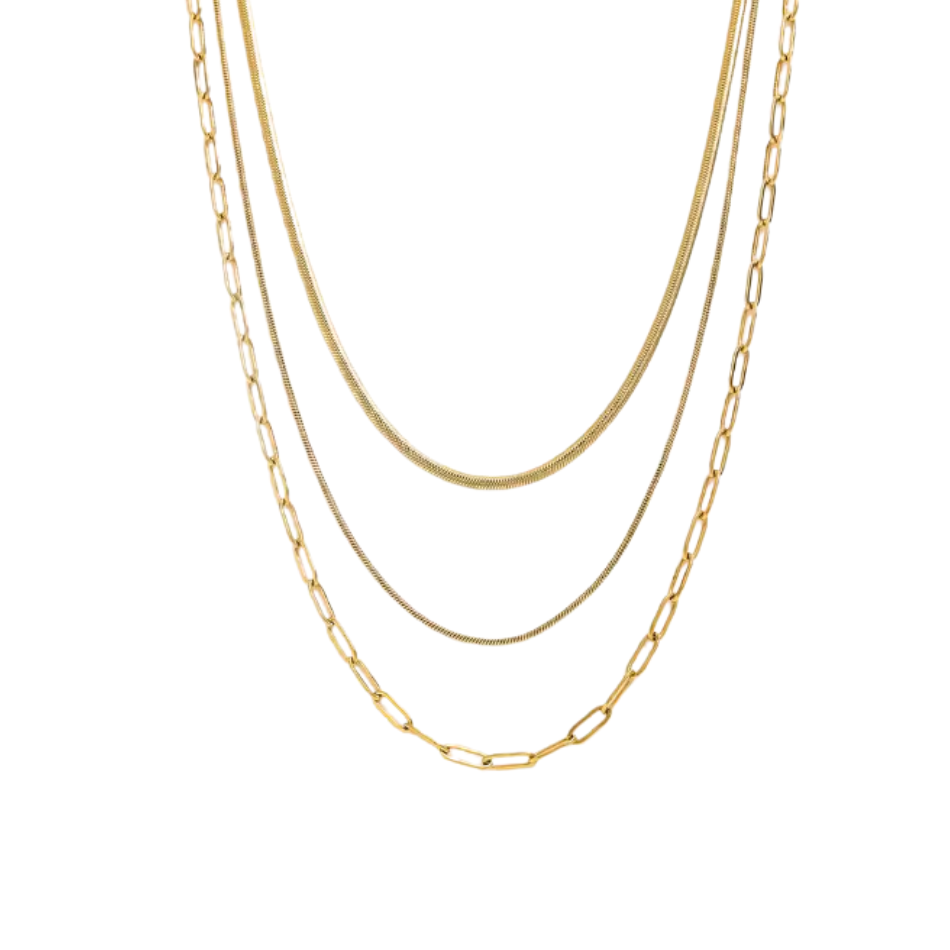 Iris Multi Chain Necklace