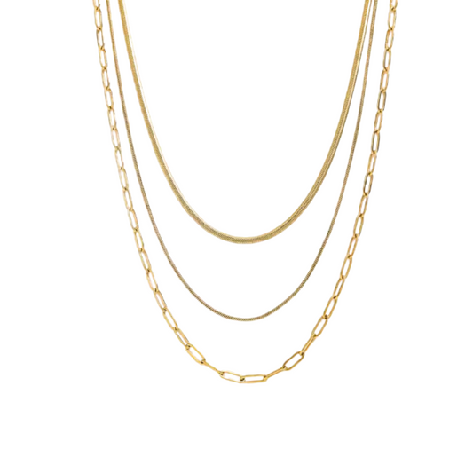 Iris Multi Chain Necklace